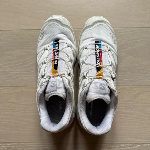 Salomon XT-6 Sneakers in Off White Lunar Rock - Picture 2 of 7